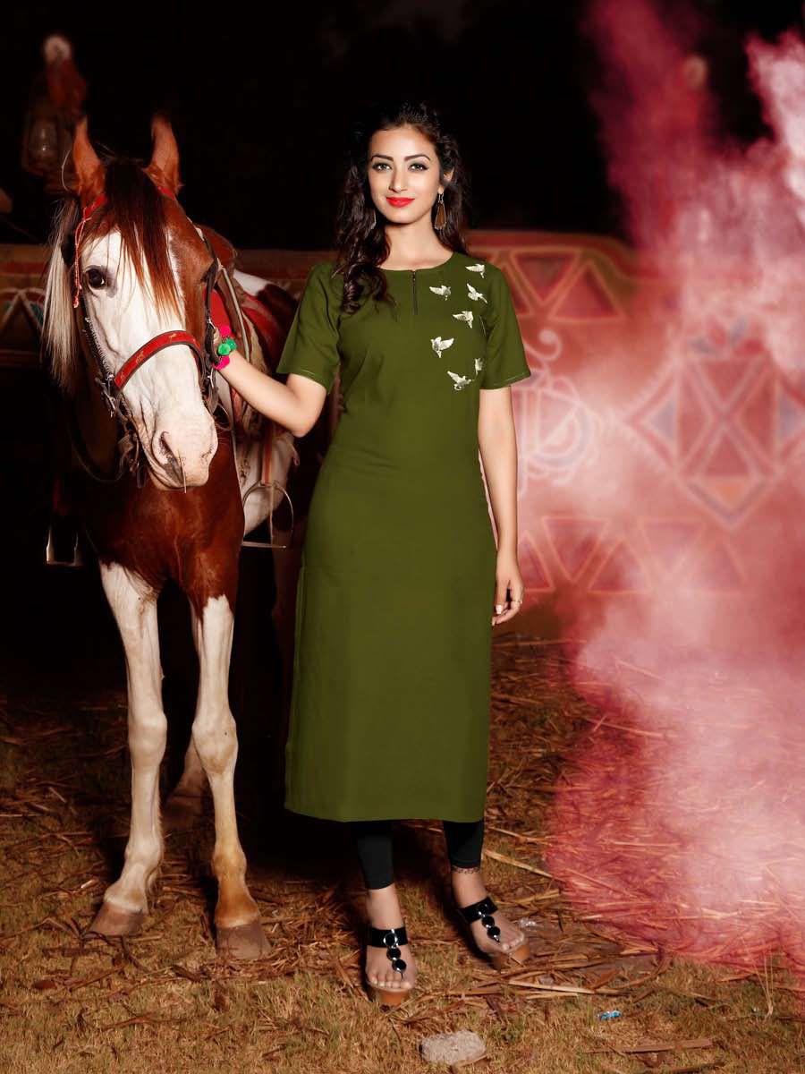 Amore Designer Vaarahi Vol-1 Rayon Kurti for Girls Wear Amore Designer Vaarahi Vol-1 Rayon Kurti for Girls Wear
